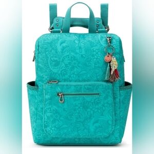 Sakroots Loyola Turquese Backpack